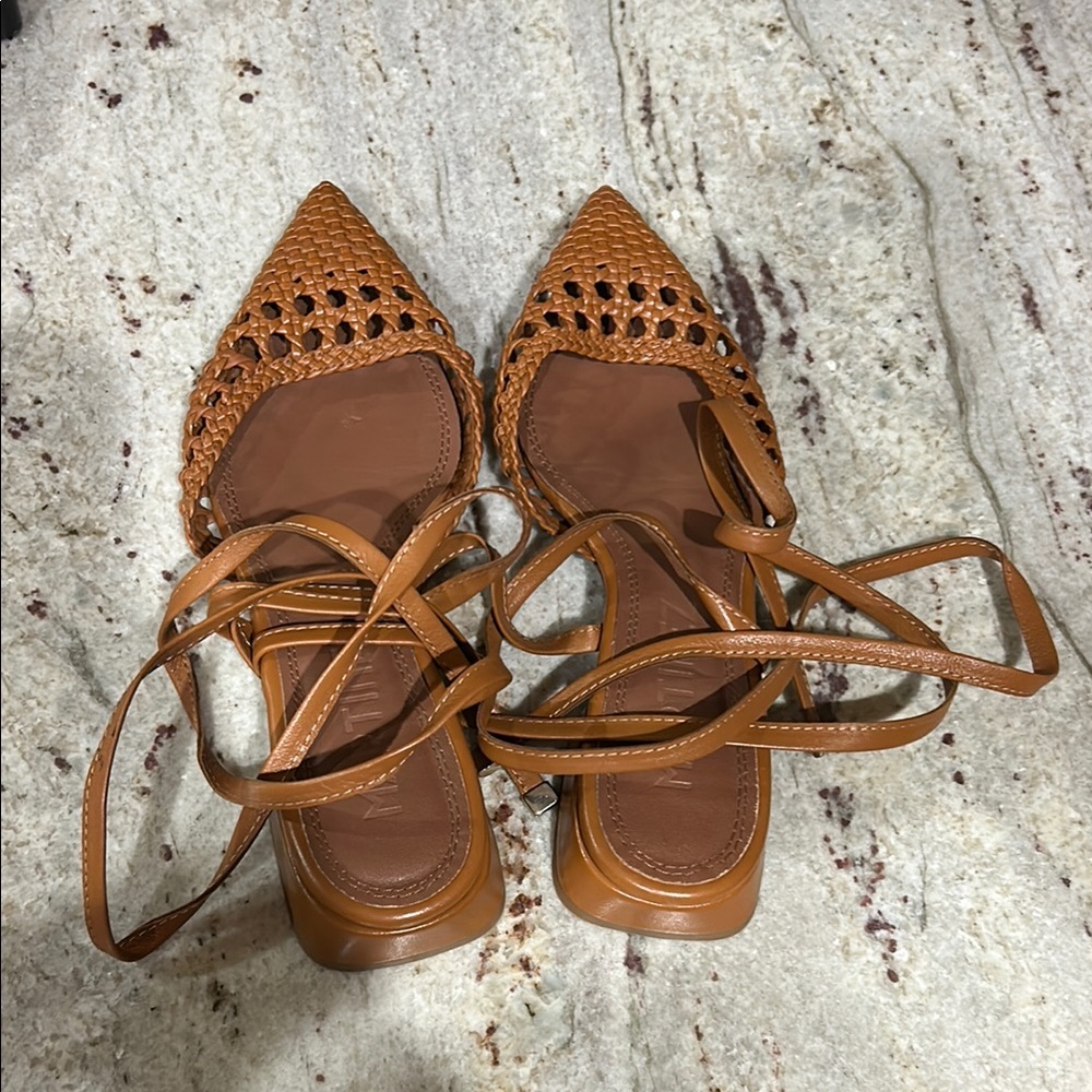Martinez Tan Woven Women's Shoes